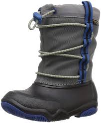 When the weather cools down, your children will have fun playing in the snow with our kids' snow boots. Crocs Kids Swiftwater Waterproof Snow Boot You Can Find More Details By Visiting The Image Link This Is An Affiliate Boots Girls Boots Native Shoes Kids