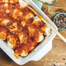 Blumenkohl Mit Tomatensosse Essen Ohne Kohlenhydrate Rezept Essen Rezepte Essen Ohne Kohlenhydrate