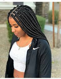 Box Braids De Inspiracao Braids For Black Hair Natural Hair Styles Braided Hairstyles