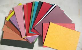 Create a mat using colorful background paper. Handmade Greeting Cards And Rubber Stamping Tips