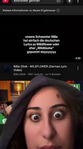 Billie Eilish's Wildflower: Deutsche Lyrics Entdecken