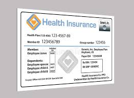 Listed below are the naic codes for. Here Is A Generic Heath Insurance Id Card Isolated On The Background Stock Illustration Illustration Of Bank Logo 125624906