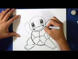 Donner des idées de dessin si l'envie vous viens Comment Dessiner Carapuce Pokemon Youtube
