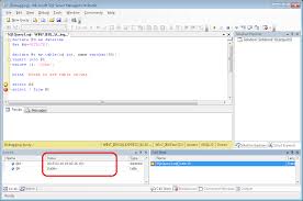 How To See The Values Of A Table Variable At Debug Time In T Sql Stack Overflow