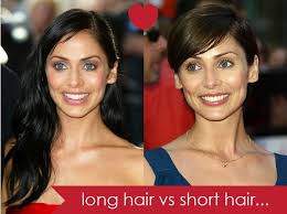 Long Hair Vs Short Hair Hair Romance Long Hair Styles Short Hair Styles Hair Romance