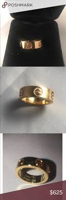 Cartier 750 14k Yellow Gold Love Wedding Band Ring Wedding Ring Bands Amazing Wedding Rings Cartier Love Collection
