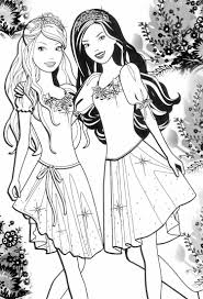 Coloring pages for girls : Barbie Coloring Pages Online Free Coloring Home