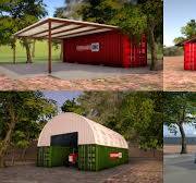 Shipping Container Garage