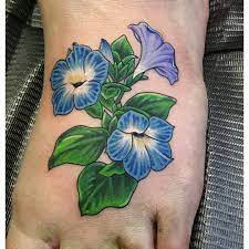 Photo By Inkredible Shawn On Instagram Flowertattoo Petunia Petuniatattoo Tattoo Tattoos F Petunia Tattoo Flower Tattoo Drawings Family Tattoos