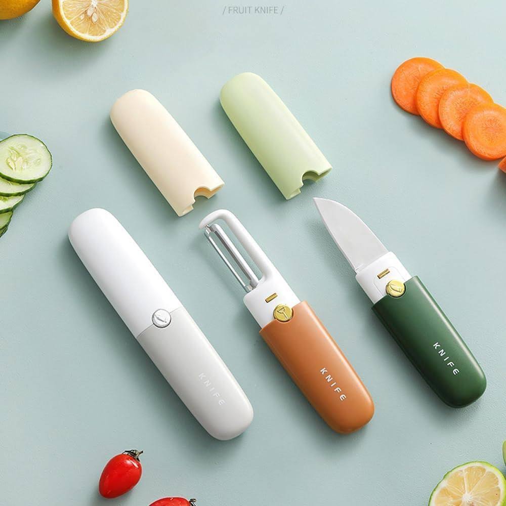 Portable Kitchen knife with peeler product image