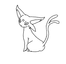 Make a fun coloring book out of family photos wi. Espeon Fandom