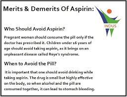 Merits Demerits Of Aspirin Reye Syndrome Pregnant Women Merit