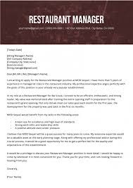 See full list on thebalancecareers.com Letter Restaurant Manager Cover Waitress Example Kickresume Operations