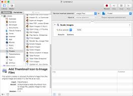 It takes a while to get the hang of, but if you ever wished a website would release its own app, or if you prefer to use multiple browsers windows rather. Use Automator To Convert And Resize Image Files The Mac Security Blog