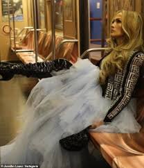 Jennifer lynn lopez was born on july 24, 1969 in the bronx, new york city, new york to lupe lópez & david lópez. Jennifer Lopez Proves She S Still Jenny From The Block As She Hitches A Ride On The Subway Daily Mail Online