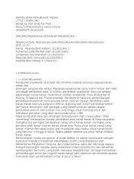 Pendidikan di prasekolah merupakan lanjutan serta perincian daripada pendidikan di rumah. Kertas Kerja Penubuhan Tadika