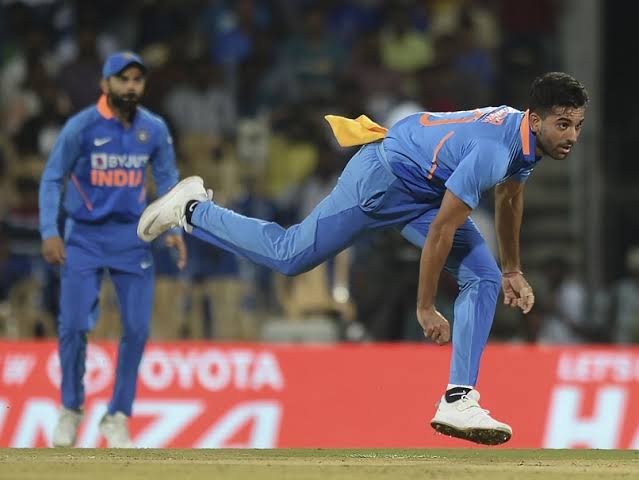Image result for deepak chahar odi"