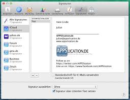 Das bild wird jetzt im pdf angezeigt. Mac Os X Mail E Mail Signatur Erstellen Formatieren Und Bild Logo Hinzufugen Appslication De