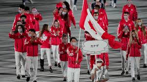The tokyo olympics teams have unveiled their closing ceremony uniforms, with usa and canada mocking theirs on twitter. Small Enthusiastic Contingent Represents Canada At Opening Ceremony