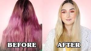 This makes the dye chemicals more resistant to removal. Best Method For Removing Hair Dye No Bleach Youtube