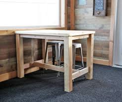 Counter Height Farmhouse Table For Four Ana White Table edges are finished with heavy duty rubber t style molding. counter height farmhouse table for four