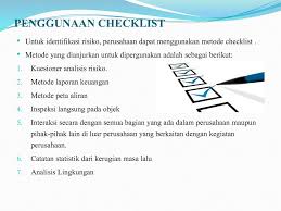 Identifikasi Risiko Ppt Download