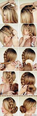 There are two types of updos: Step By Step Execution Of Various Hairstyles For Girls Of Early And Adolescence