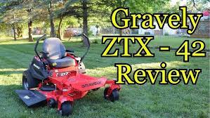 Be the first one to write a review. 300 Hour Review Gravely Ztx 42 Inch Zero Turn Riding Mower Youtube