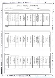 Guided Reading Observation Checklist Designed By Teachers Guided Reading Reading Instruction Reading Lessons