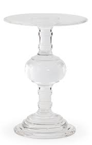 Round Chairside Table Bernhardt Chair Side Table Pedestal Side Table Acrylic Side Table