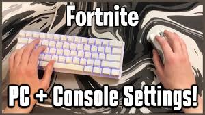 First off, remember that none of these keybinds are set in stone. Ultimate Mouse Keyboard Settings Keybinds Sensitivity More Fortnite Pc Console Youtube