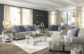 American furniture warehouse carries the largest selection in contemporary to traditional living room furniture at small prices. Ashley Furniture Morren 2230238 35 23 14 Dusk Sofa Loveseat Chair And Ottoman Set Sam Levitz Outlet Stationary Living Room Groups