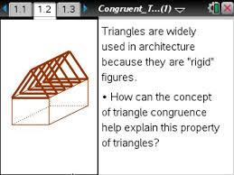 6 in each diagram below, are any triangles congruent? Geometry Congruent Triangles Geometry Ti Math Nspired