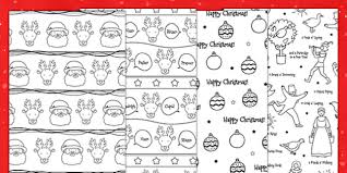 Christmas Sticker Reward Chart 15mm Christmas Sticker