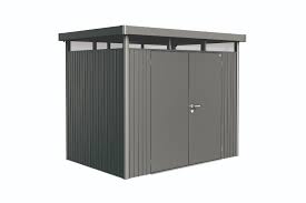 Abri de jardin métallique gardiun milton 2 m² porte coulissante vert. Abri De Jardin Metal 2 12 M2 Leroy Merlin