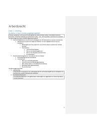 Arbeidsrecht Pdf