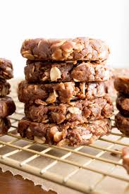 I have used virgin coconut oil (the kind that's solid at room temperature) as often as i've used unsalted. 4 Ingredient No Bake Chocolate Peanut Butter Oatmeal Cookies Vegan Gluten Free Protein Packed Beaming Baker