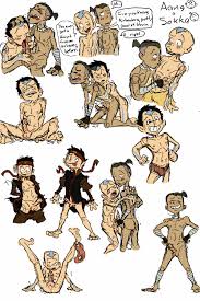 Post 184970: Aang Avatar_the_Last_Airbender Sokka Tezuka998