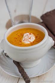 Sweet Potato Soup With Ginger Leek And Apple Easy Sweet Potato Recipes Sweet Potato Soup Delicious Soup
