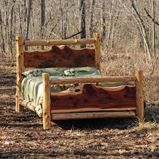 Olive juice wire patio set by dot at tsr. Cedar Log Rustic Bed Niangua Furniture