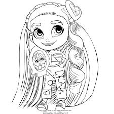 Has been added to your cart. Hairdorables Coloring Page Drawing 5