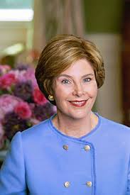 A sketch and description of the dress was released to the press two weeks. Laura Bush Simple English Wikipedia The Free Encyclopedia