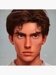 Pegatina for Sale con la obra «Adrián Pucey» de Zee-does-arts