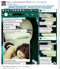 Dan nak dijadikan kisah ini menjadi sensasi ialah apabila gerai nasi lemak yang diusahakan di tepi jalan oleh siti hajar ahmad, 24 tahun telah dikenakan kompaun dari pihak majlis bandaraya shah alam (mbsa). Gadis Nasi Lemak Nafi Gambar Separuh Bogel Miliknya Mynewshub