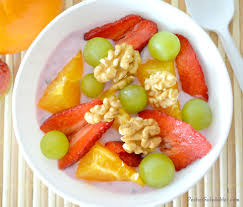 Desayuno Yogurt Con Frutas Y Fruos Secos Postres Saludables