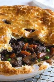 Savory Steak And Mushroom Pot Pie Recipe Cuisine Gastronomie Recette