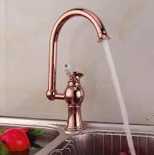 antique copper kitchen faucet pull out