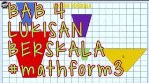 Ini ialah video pengenalan bagi modul yang bertajuk lukisan. Bab 4lukisan Berskala Part 1 Math Tingkatan 3 Dokterandalan