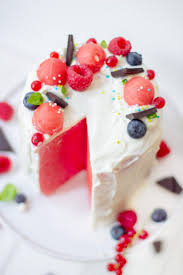 Gesunde Wassermelonen Torte Fake Torte Wassermelonen Torte Melonen Kuchen Einfacher Nachtisch