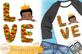 Download Peekaboo Boy Svg Black Boy With Crown Svg Ankara Didiko Designs